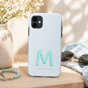 Case-Mate iPhone Case Moderne Joli Nom Personnalisé Monogramme X 11 12 1