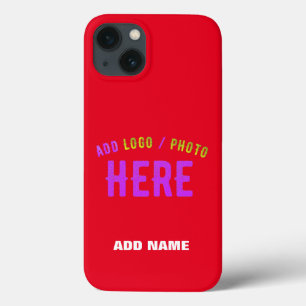 Case-Mate iPhone CASE MODERNE MODERNE PERSONNALISABLE ROUGE VÉRIFIÉ