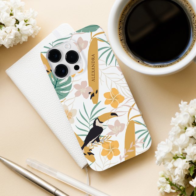 Coques Case-Mate iPhone Moderne Tropical Botanique Personnalisé (Créateur téléchargé)