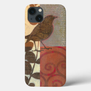 Coques Pour iPhone Moineau de damassé