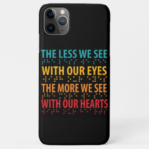 Case-Mate iPhone Case Moins On Voit Avec Nos Yeux - Éclaircissement Brai