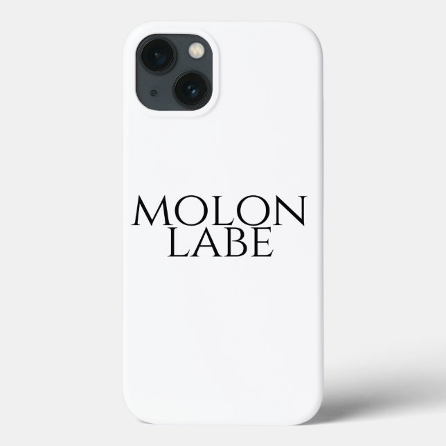 Coques Case-Mate iPhone Molon Labe (Verso)