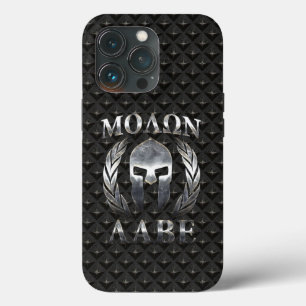 Case-Mate iPhone Case Molon Labe Laurels au casque spartiate