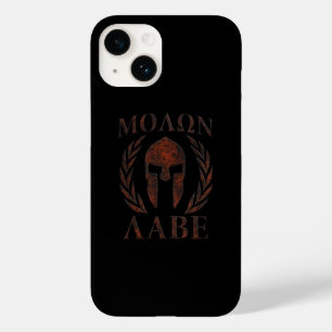 Coque Pour iPhone 14 Molon Labe Laurels, guerrier spartiate