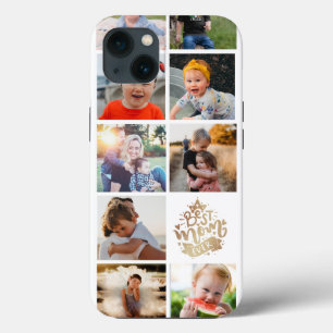 Case-Mate iPhone Case Mom Ever Gold Photo Collage Mother's Day Ca