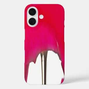 Coques iPhone 16 Moment capturé : Une Élégance Pétale Rose Rouge