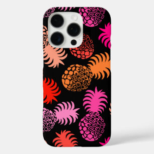 Coques iPhone 16 Pro Momona Hawaiian Tropical Pineappy Rose