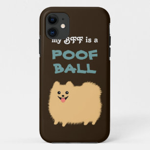 Etui iPhone Case-Mate Mon BFF est une BOULE de PÉDÉ - chien mignon de