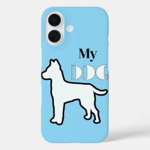 Coque Pour iPhone 16 Mon chien