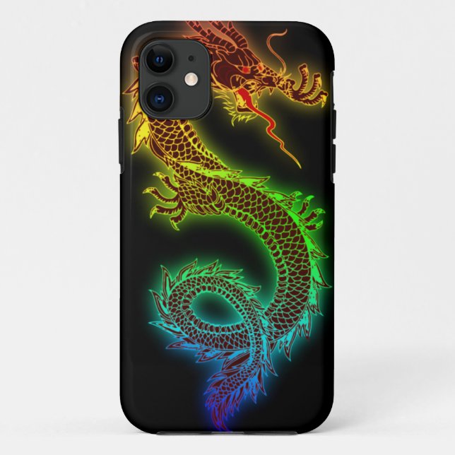 Coques Case-Mate iPhone Mon chien de garde est un dragon (Dos)