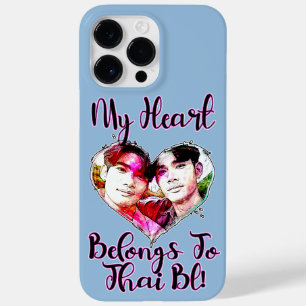 Coque Pour Pour iPhone 14 Pro Max Mon Coeur Appartient À Thai BL