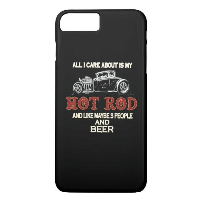Coques Case-Mate iPhone Mon hot rod (Dos)