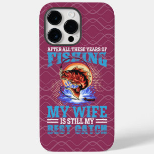 Coque Pour Pour iPhone 14 Pro Max Mon mari pêcheur drôle cite My Wife Is Best Catch
