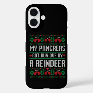 Coque Pour iPhone 16 Mon pancréas a été écrasé par un renne Diabète 