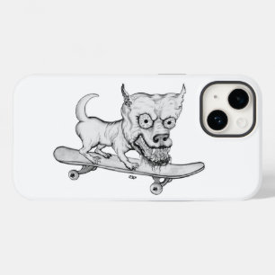 Coque Pour iPhone 14 Mon petit chien adoré - dessin au crayon
