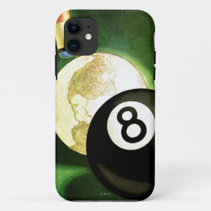 Coque iPhone 11 Monde comme boule de réplique