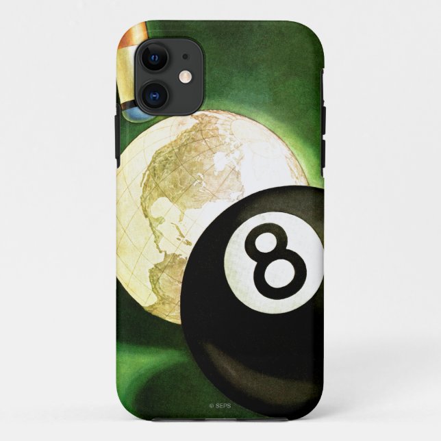 Coques Case-Mate iPhone Monde comme boule de réplique (Dos)