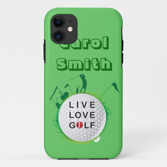 Coques Case-Mate iPhone Monde du golf (Dos)