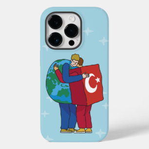 COQUE POUR iPhone 14 PRO MONDE ET TURQUIE HUG