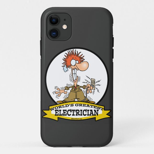 COQUES Case-Mate iPhone MONDE LE PLUS GRAND CARTOON ÉLECTRIQUE HOMME (Dos)