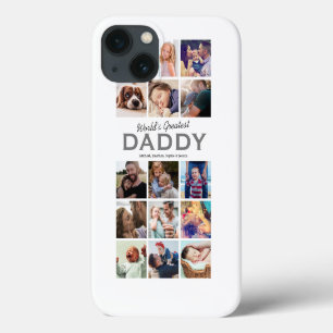 Case-Mate iPhone Case Monde meilleur papa photo collage