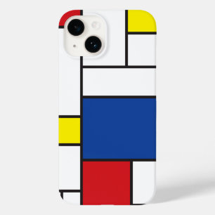 Coques Pour iPhone Mondrial Minimaliste Géométrique De Stijl Art Mode