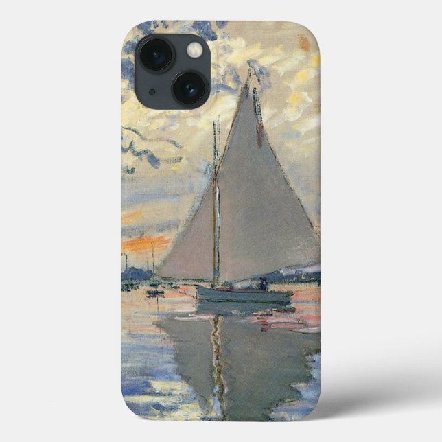 Coques Case-Mate iPhone Monet Sailboat Français Impressionnisme Art classi (Verso)