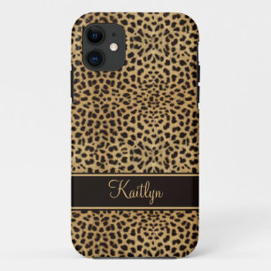 Coque Case-Mate Pour iPhone Mongram de Chic Leopard