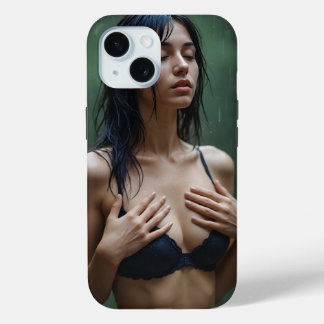 Coque Pour iPhone 15 Monica in the Rain