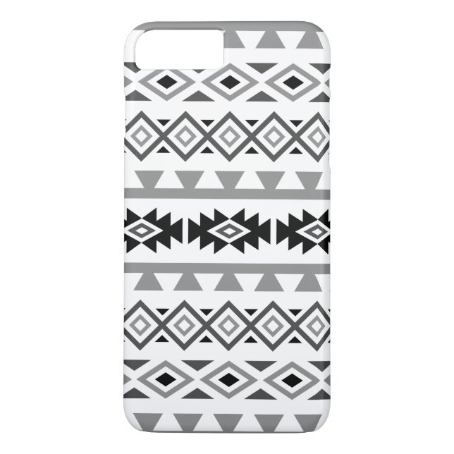Coques Case-Mate iPhone Monochrome du motif II d'atterrisseur stylisé par (Dos)