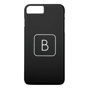 Case-Mate iPhone Case Monogram de Styled   White & Black
