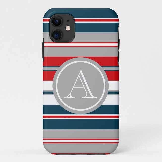Coques Case-Mate iPhone Monogram design (Dos)