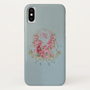 Coque iPhone X MONOGRAM Fleurs Alluring (Options de marque) -