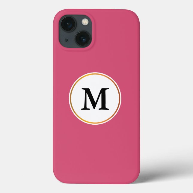 Coques Case-Mate iPhone monogramme (Verso)