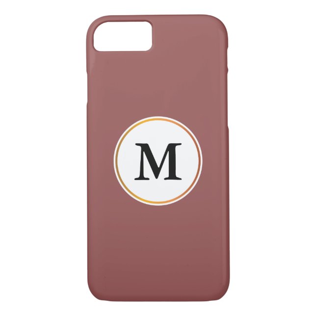 Coques Case-Mate iPhone monogramme (Dos)