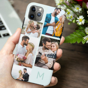 Case-Mate iPhone Case Monogramme 5 Collage de photos Seafoam