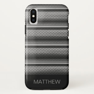 Case-Mate iPhone Case Monogramme Argent Moderne