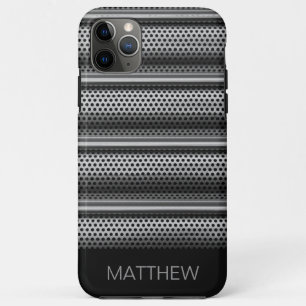 Case-Mate iPhone Case Monogramme Argent Moderne