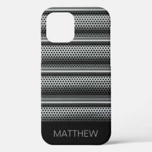 Case-Mate iPhone Case Monogramme Argent Moderne
