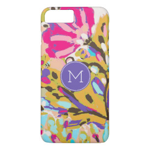 Coque Case-Mate Pour iPhone Monogramme Boho rose Floral I
