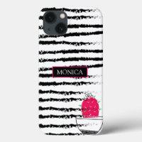 Monogramme Cactus rose