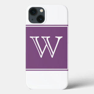 Case-Mate iPhone Case Monogramme Carré pourpre