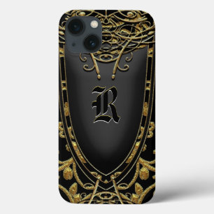 iPhone 13 Case Monogramme classique de l'hémisphère