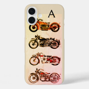 COQUES iPhone 16 PLUS MONOGRAMME CLASSIQUE DES MOTOCYCLES VINTAGES