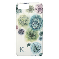 Monogramme | Cluster de succulents