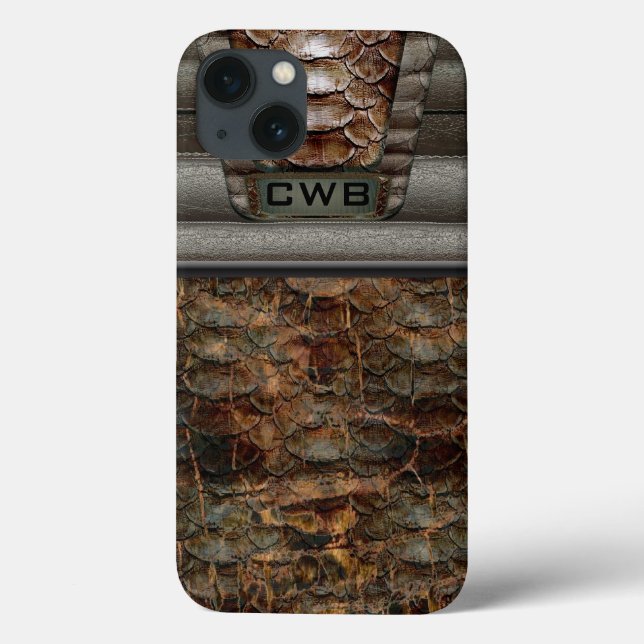 Coques Case-Mate iPhone Monogramme Cool Walker Hiker (Verso)