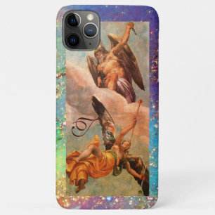 COQUES POUR iPhone MONOGRAMME D'ALLÉGATION DU TEMPS ET DE LA FAME