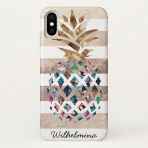 Case-Mate iPhone Case Monogramme d'ananas floral