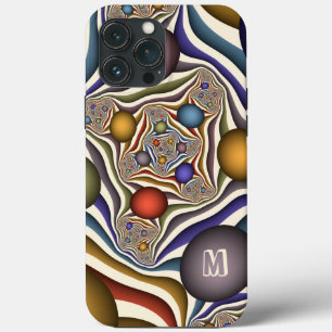 Case-Mate iPhone Case Monogramme d'art Abstrait coloré