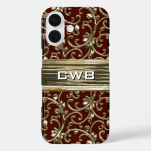 Coque Pour iPhone 16 Monogramme de Banter Lorounrd